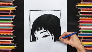 Kısa Saçlı Güzel Kız Nasıl Çizilir (Çizim Zamanı)