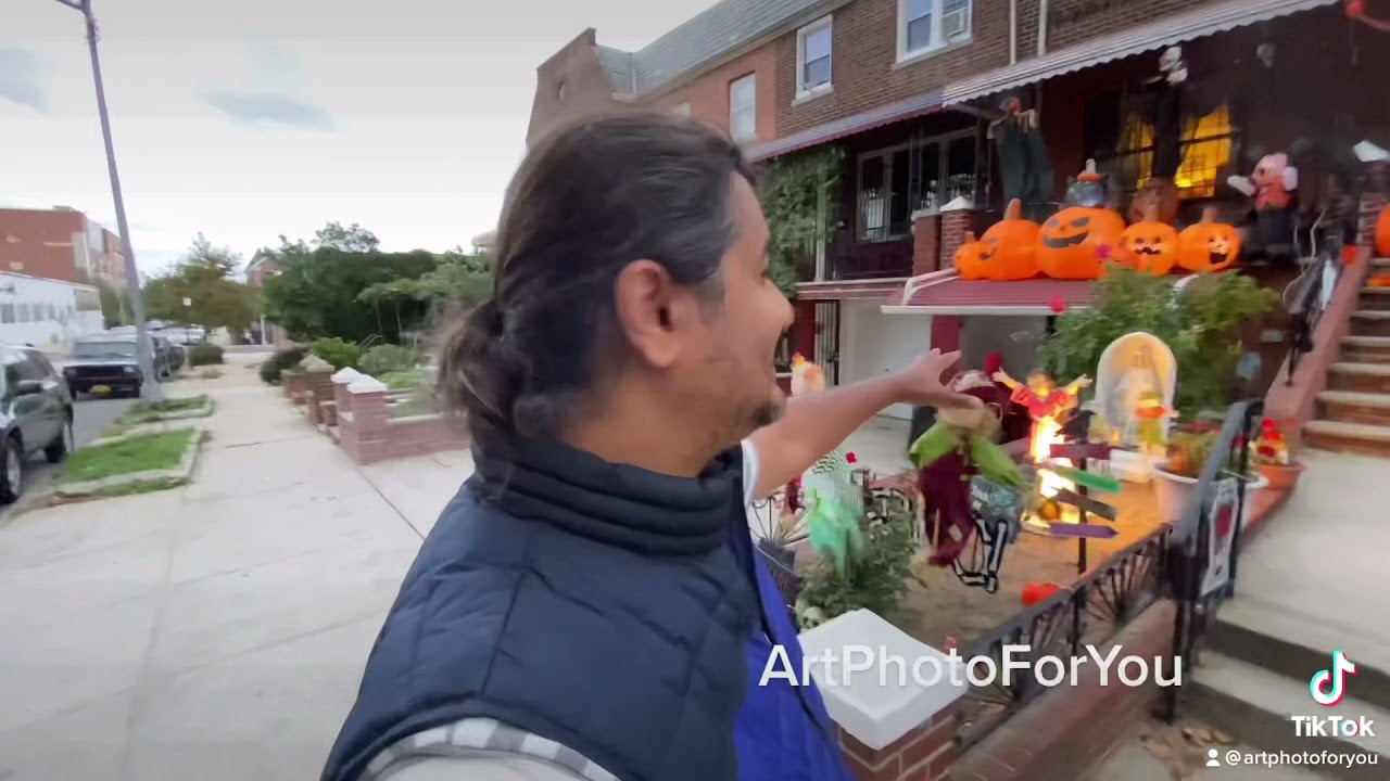 Halloween 2021 Halloween Decorated Homes Хеллоуин 2021 Как американцы