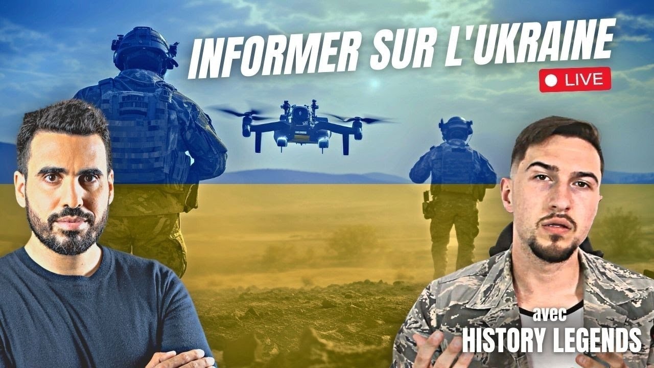 La désinformation sur l'Ukraine Idriss Aberkane avec Alexandre Robert de HistoryLegends YouTube