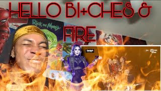 REACTION CL & 2NE1 - HELLO BITCHES + FIRE