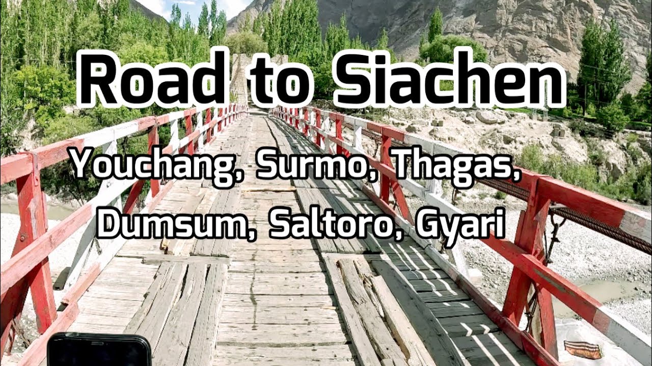 Road to Siachen | Road to worlds highest battle field | Khaplu to Gyari |