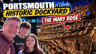 A Day at PORTSMOUTH HISTORIC DOCKYARD 🇬🇧 | Mary Rose, HMS Victory, HMS Warrior and More