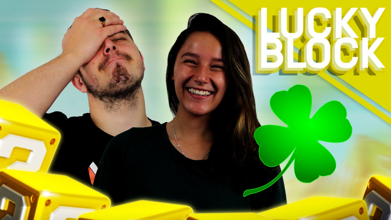 HET IS MIJN GELUKSDAG!! - Minecraft Lucky Block Staircase VS Eva