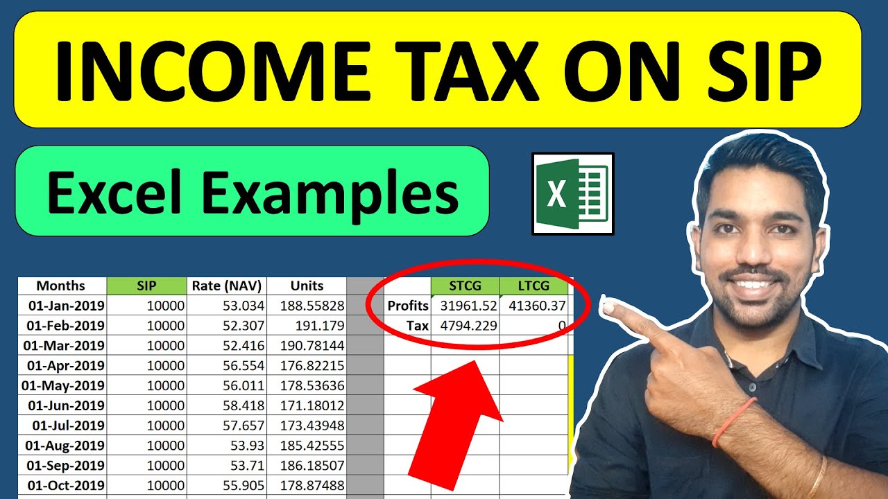 income-tax-on-sip-maturity-redemption-excel-examples-ltcg-stcg