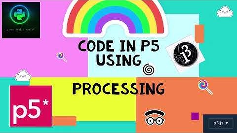 Processing  adding p5.js module in processing