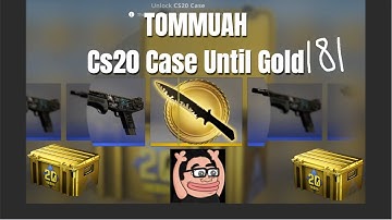 Cs20 Case Until Gold [181] #cs2 #tommuah #gaming #caseopening