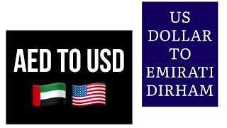 Us Dollar To Emirati Dirham Exchange Rates Today 28 August 2025