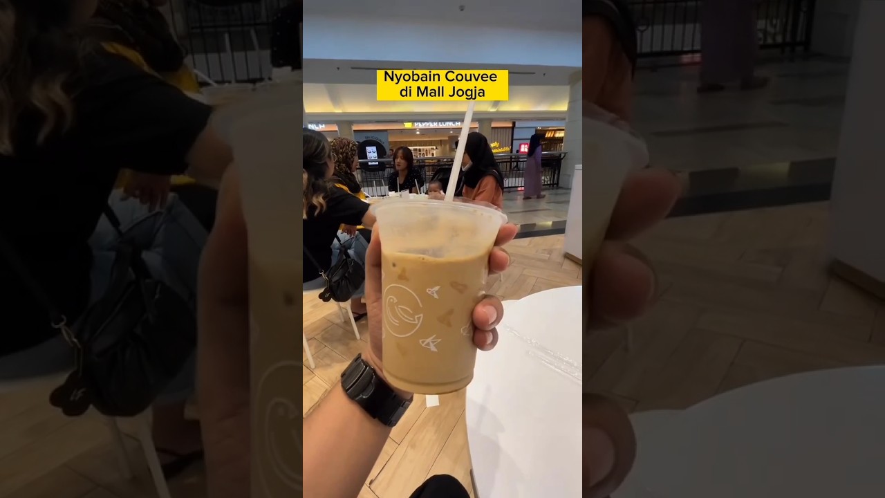 NYOBAIN COUVEE KOPI DI MALL JOGJA 😍😍😍 