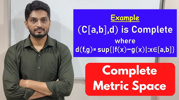 C[a,b] is Complete Metric Space | L37 | TYBSc Maths | Completeness @ranjankhatu