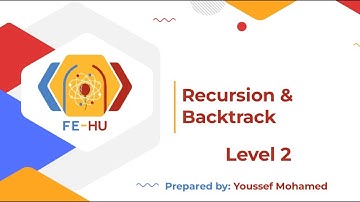Level 2: session 1 | Recursion & Back Track