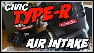 Afe Power Takeda Air Intake 2017-2018 Civic Type-R - Unboxing