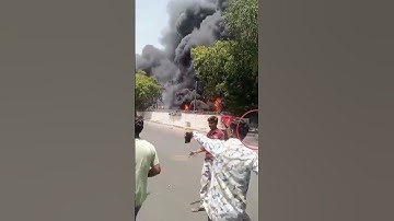 Moment British survivor of Air India crash walks out of flames
