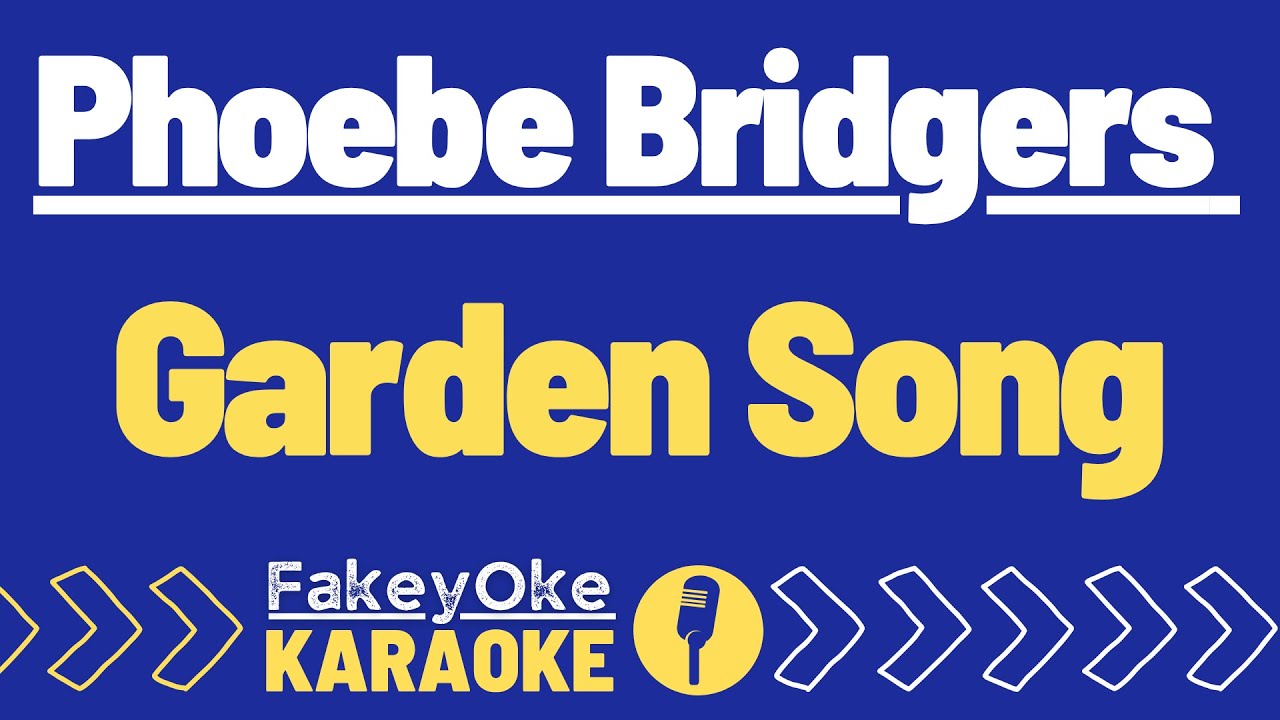 Phoebe Bridgers - Garden Song [Karaoke]