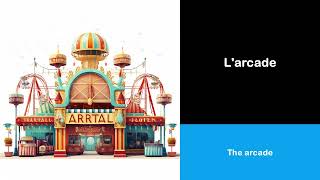 French Vocabulary I 15 Words With Illustrations I Episode 0151