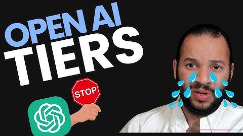 ¿Que son los Tiers de la API de OpenAI?  #Ia #nodejs #openai  #api