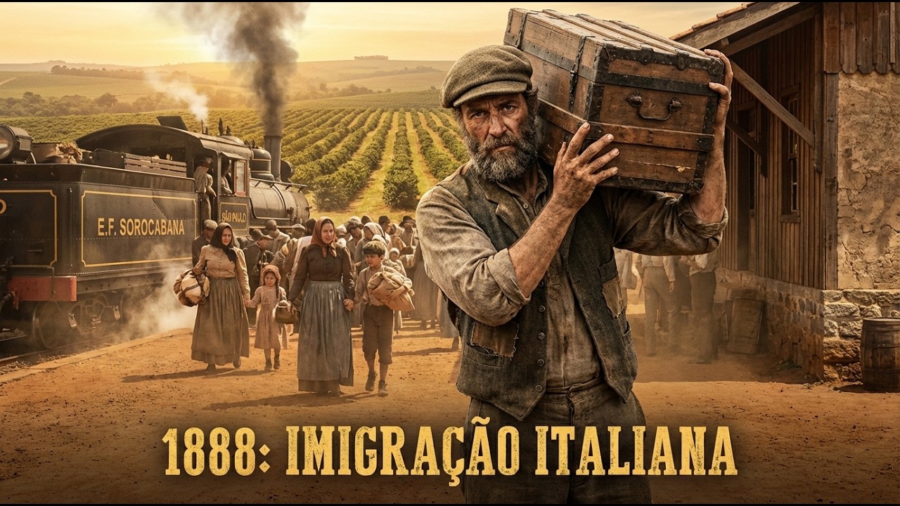 1888: A Jornada Épica dos Italianos que Ergueram um Novo Brasil