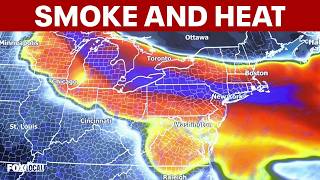 DC Weather: Wildfire smoke brings Code Orange air quality alert as heat grips DC region