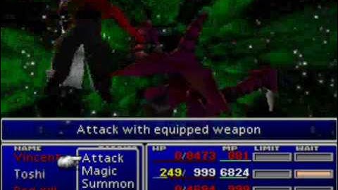 FFVII Fighting Ruby Weapon