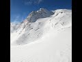 バックカントリー・立山山頂からエンドレスパウダー #Shorts
