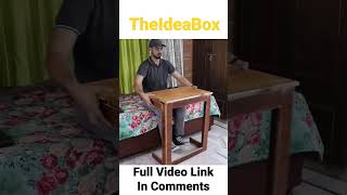 DIY Foldable C Table #table #spacesavingfurniture