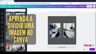 Aprenda a dividir uma imagem no Canva screenshot 1