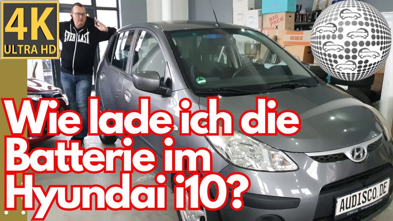 Startprobleme im Hyundai i10? So lade ich die Batterie! 