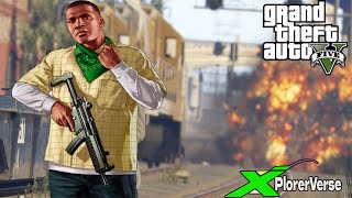 GTA 5 – Extreme Police Battle & Car Explosions at 5 Stars! 💥🚓🔥
