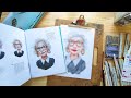 Рисую портрет маркерами по книге Леры Кирьяковой! | Portrait markers | Create a dream