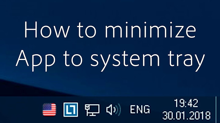 How to minimize application to system tray and use notifyIcon C# Windows Forms