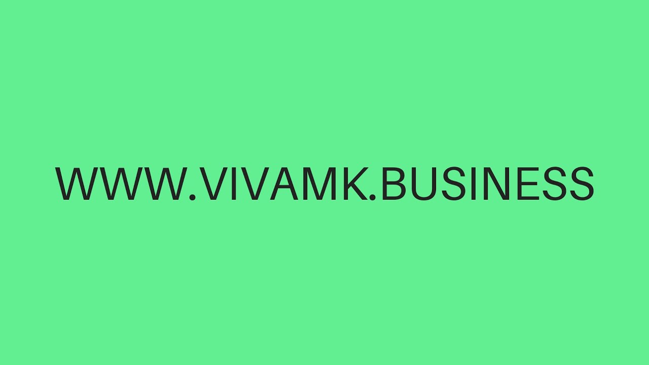 The VivaMK Business Overview Video (Extended 6 Minutes)