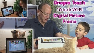 Dragon Touch 10 inch Wi-Fi Digital Picture Frame - Product Review screenshot 1