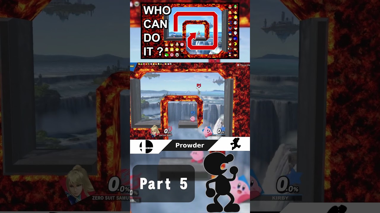 Can You Pass The Lava Tunnel To Get In The Middle ? Part 5