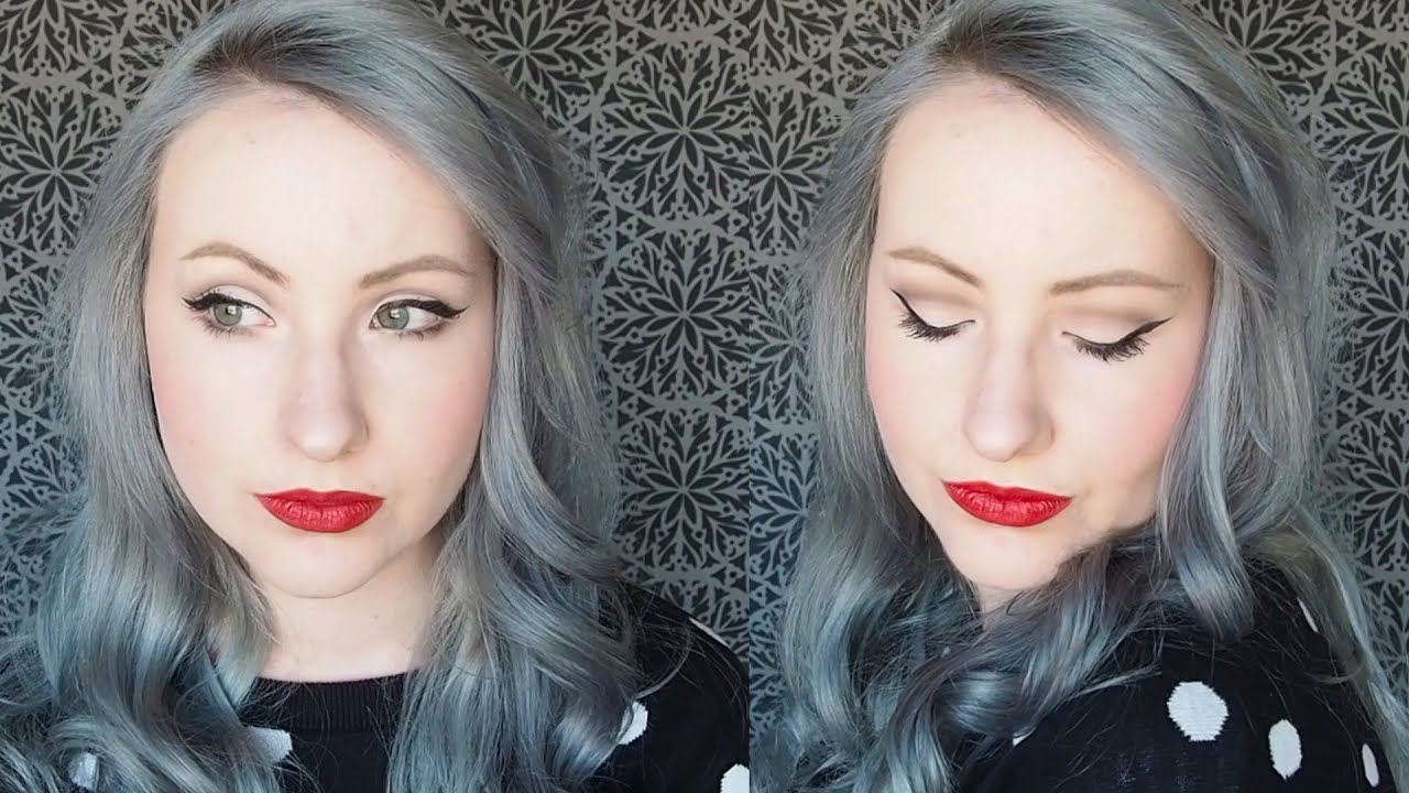 Simple modern pin up inspired make up tutorial video phone beyonce mp3