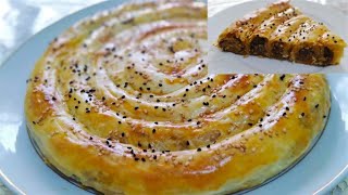 how to make turkish burak recipe وصفة البوراك التركي بطريقة سهلة