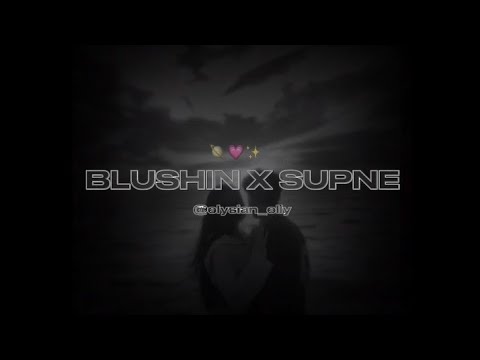 🪐 blushin' met supne... and this happened 🫧