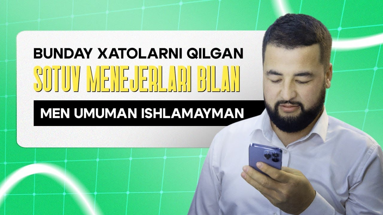 Mijoz bilan gaplashganda bu soʻzlarni umuman ishlatmang!