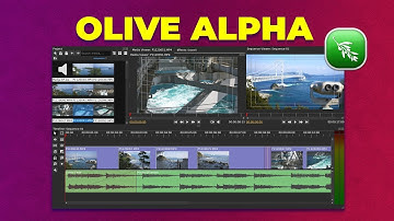 Olive: Free Video Editing Program Alpha Preview