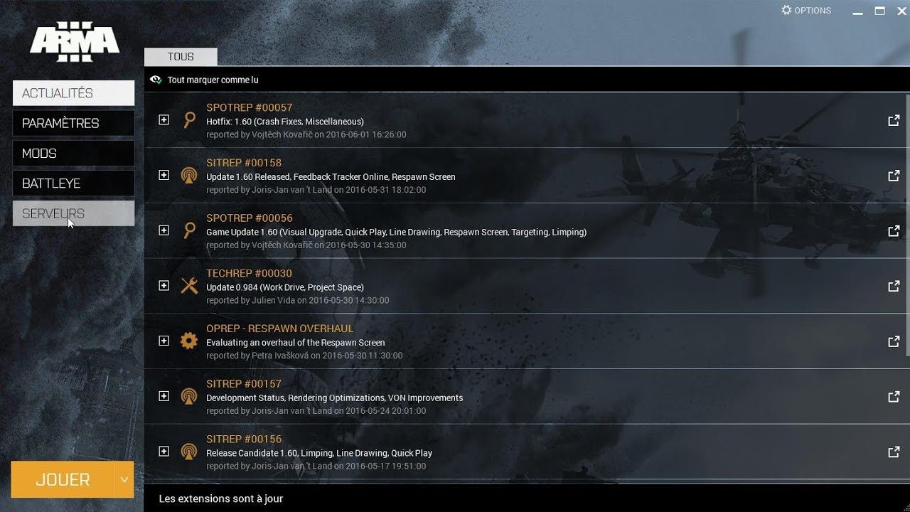 TUTO Launcher ARMA 3 | Rejoindre un serveur arma |Pour les nuls - YouTube