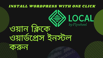 One Click WordPress Install | LOCALlWP Setup & Features Review