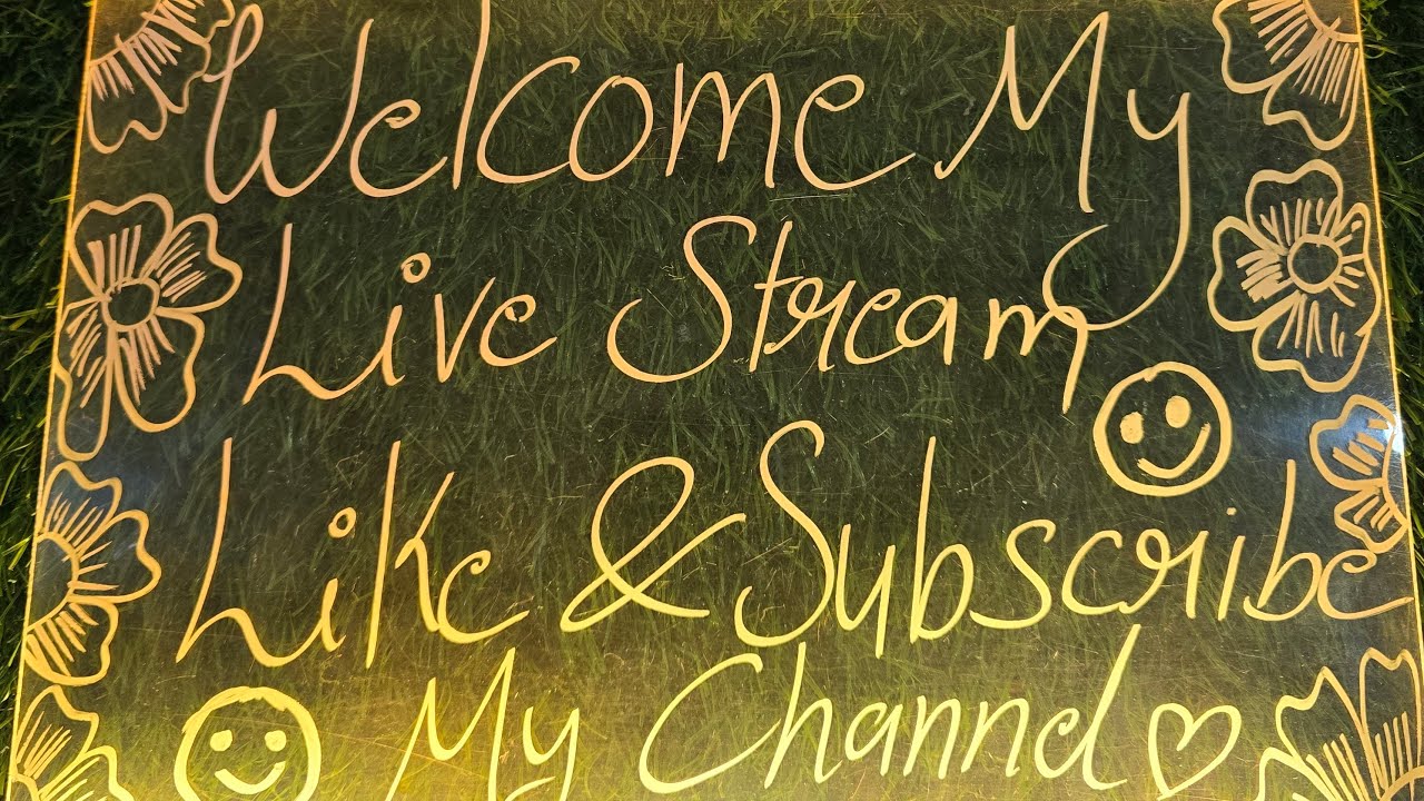 I'm writing my cute subscribers name