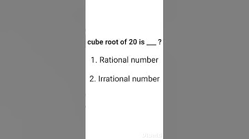 what is the cube root of 20 ? | maths quiz #gk #maths
