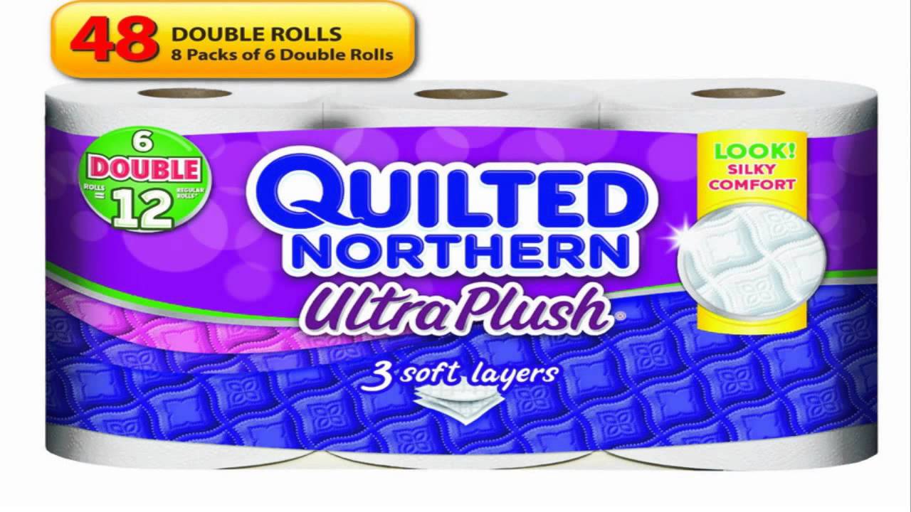 Quilted northern ultra plush Bath Tissue Amazon best reviews YouTube