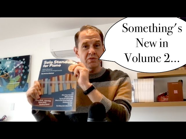 Big Announcement: Solo Standards Vol. 2 (With a Surprise Twist 🎹)