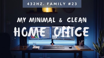 VLOG #23 Góc Làm Việc Đơn Giản Tại Nhà | Simple & Clean Home Office | Cam Đi Thảo Nguyên Hoa
