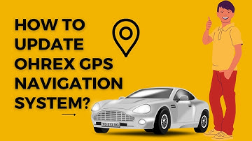 How To Update OHREX GPS Navigation System