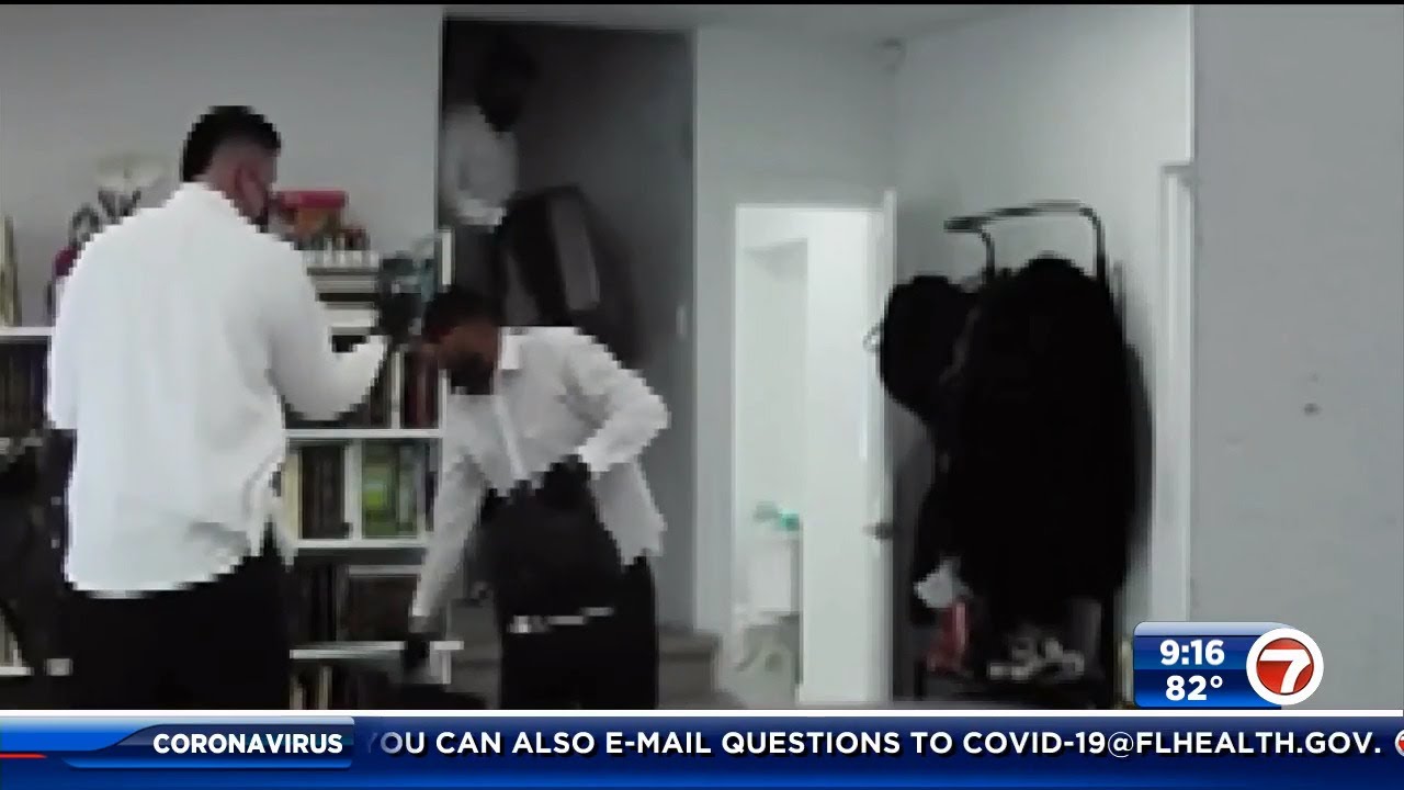 Burglars caught on Ring camera in Miami Beach stealing thousands of ...