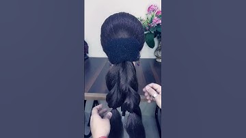 two beautiful bun hairstyle #hair #shorts #youtubeshorts #ytshorts #trending #viral #video #reels