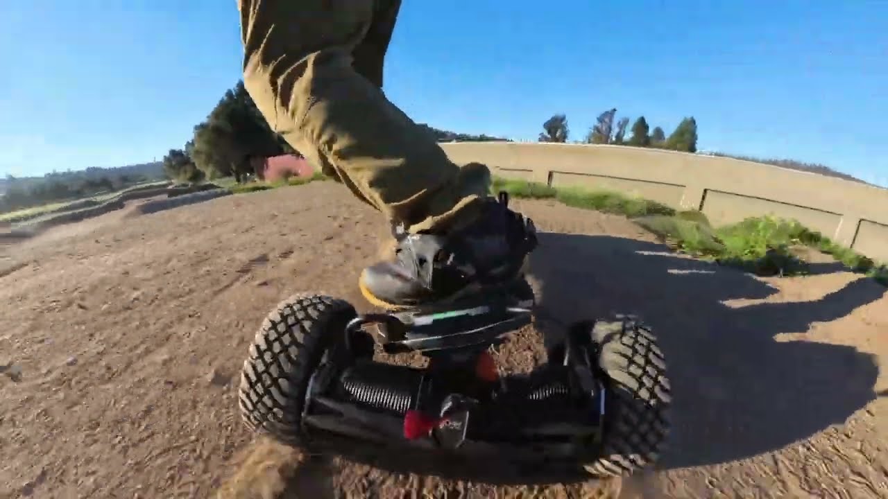 First ride on new board (full run)