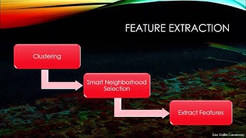 Aerial Geiger-Mode LiDAR Feature Extraction for Scene Classification