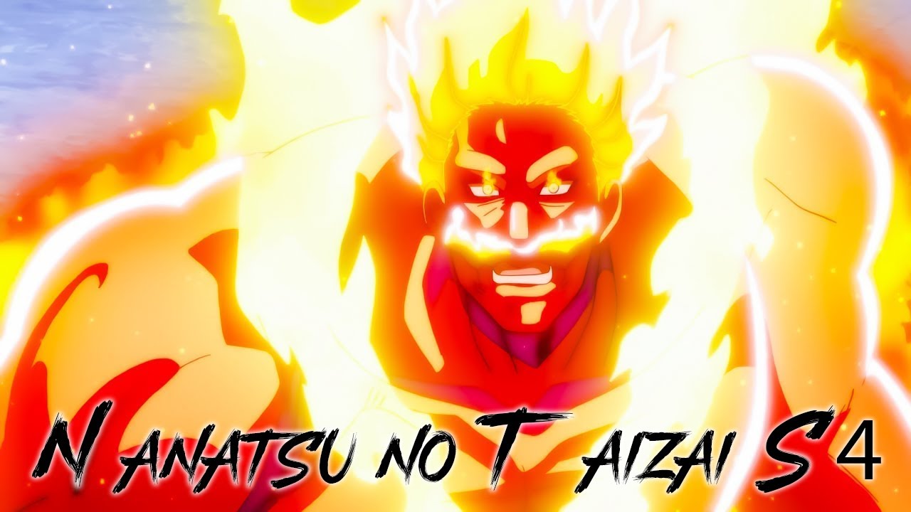 Escanor The One Ultimate vs Demon King「AMV」Nanatsu no Taizai S4 - Never Back Down ᴴᴰ